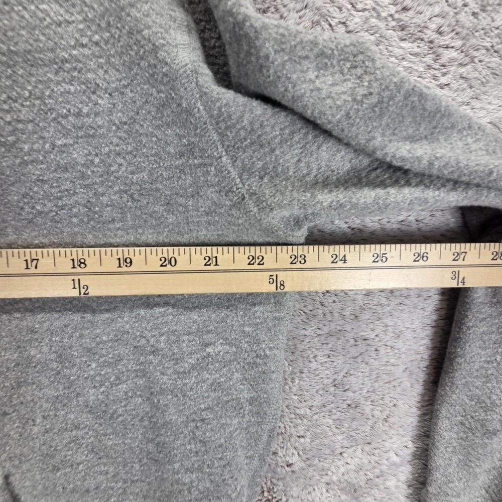 Greyson Hoodie Mens Large Gray Fleece Pullover High Neck Kangaroo Pocket Logo - Picture 3 of 9